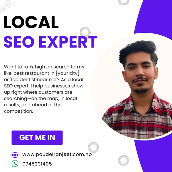 Cover photo of SEO Expert in Nepal - Ranjeet Poudel